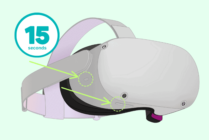 perform a factory reset on oculus