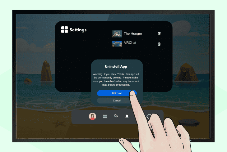 uninstall and reinstall your vrchat