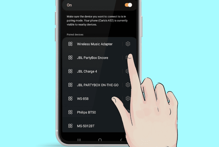 disconnect all bluetooth connection