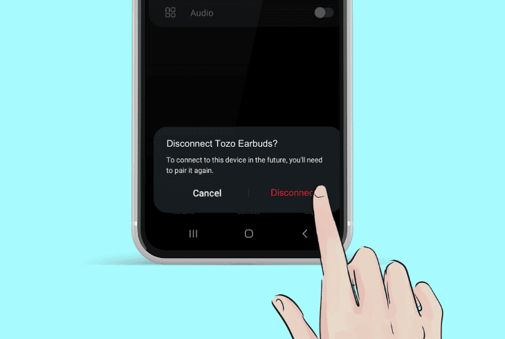 re-establish the bluetooth connection