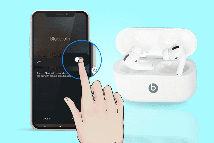 re-activate bluetooth on android