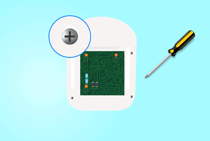 disassemble the charging case (advanced)