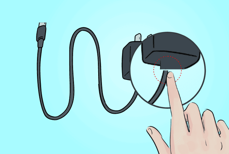 check for loose charging connections