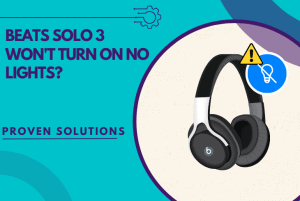 beats solo 3 won't turn on no lights
