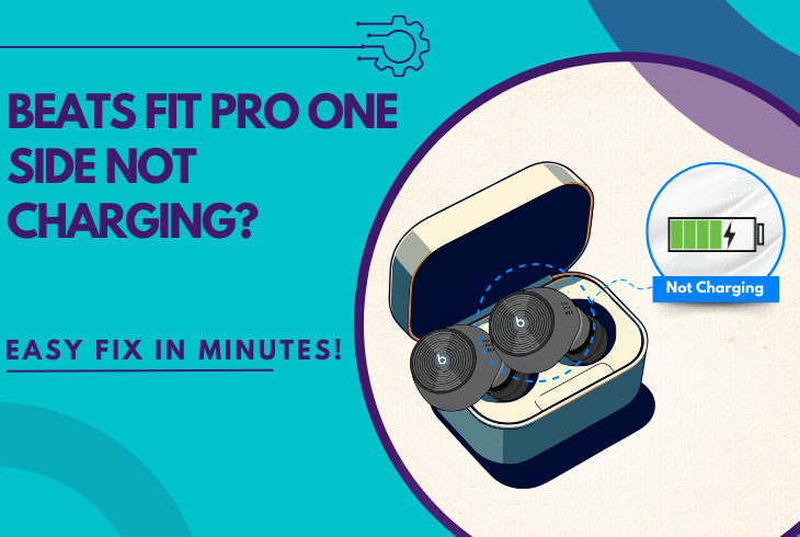 beats fit pro one side not charging