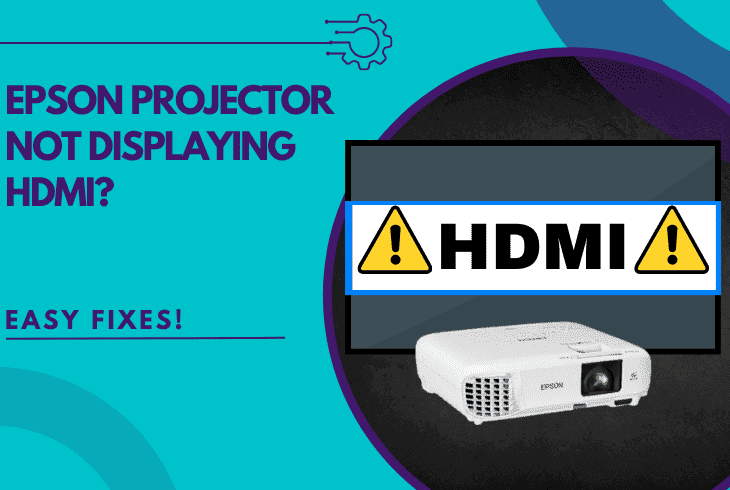 epson projector not displaying hdmi