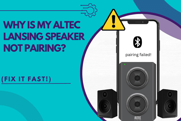 Why Is My Altec Lansing Speaker Not Pairing? Fix It Fast! 1 why is my altec lansing speaker not pairing