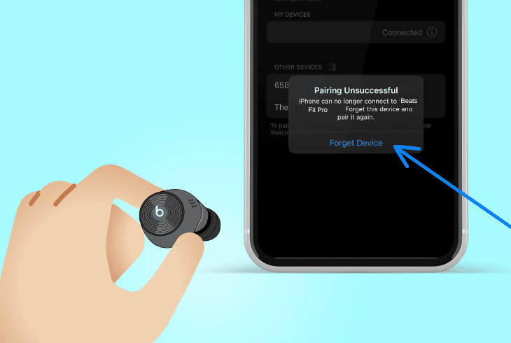 unpair beats from other devices