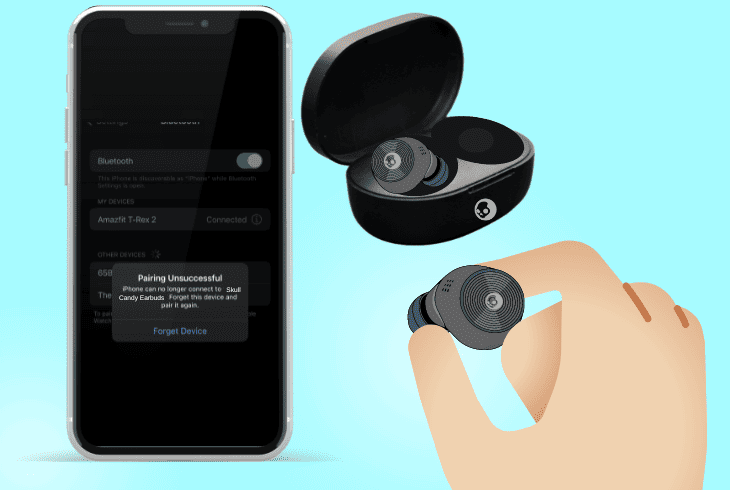 unpair earbuds from other devices
