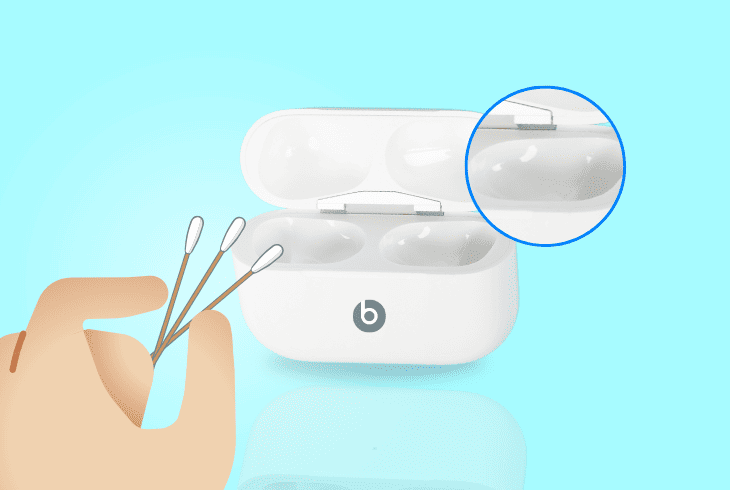 clean the microphone/speaker mesh