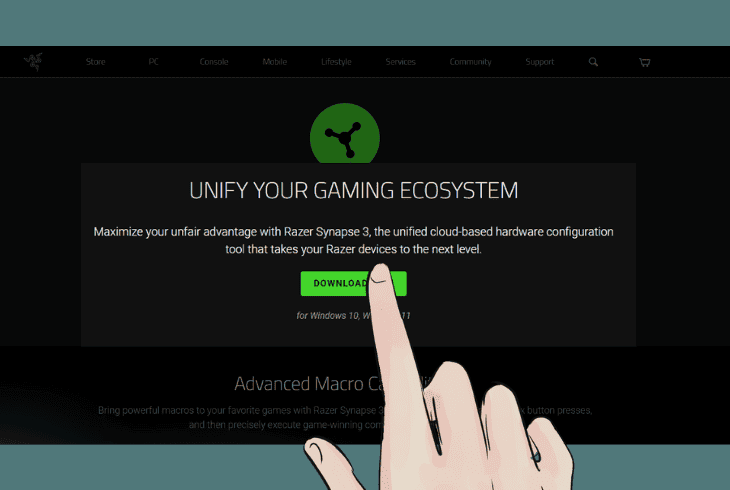 acquire & install razer synapse 3