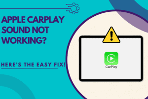 apple carplay sound not working