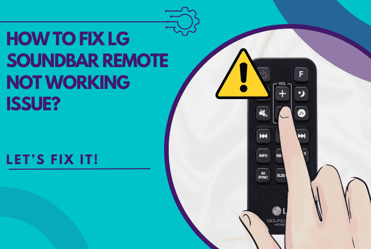 lg soundbar remote not working