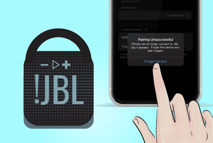 how to “forget” a speaker on mobile