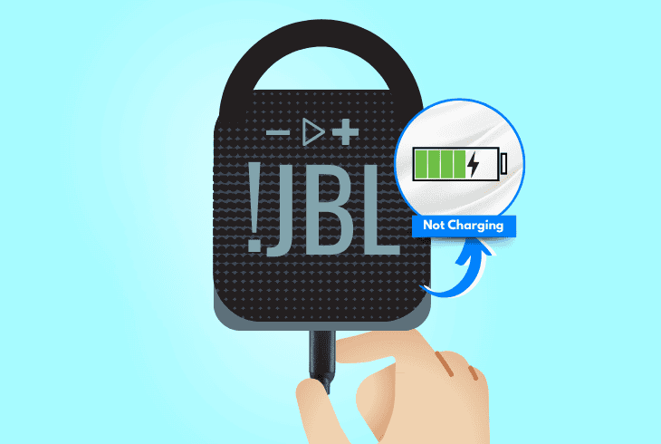 tell if jbl clip 4 is charging