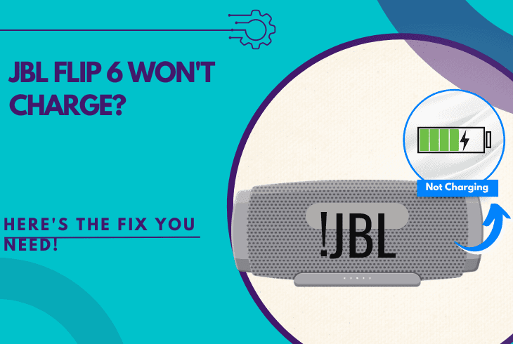 jbl flip 6 won't charge