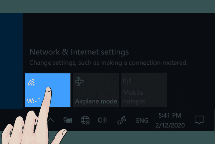 check network connection on pc