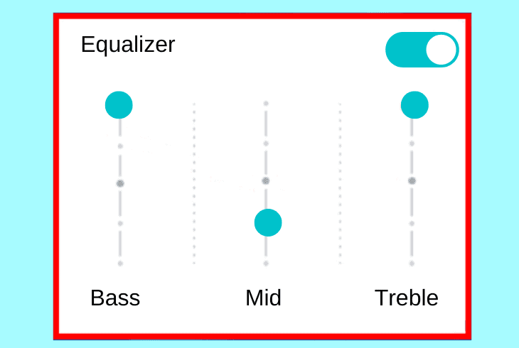 settings jbl flip 6 equalizer (country)