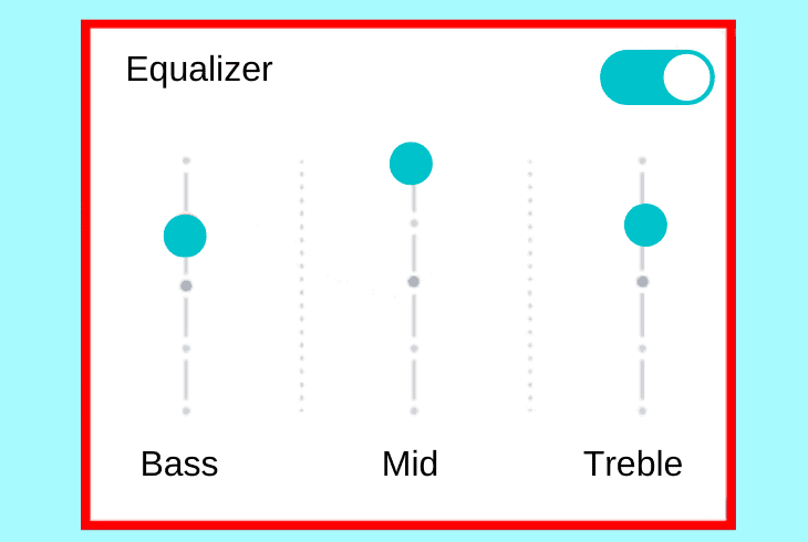 settings jbl flip 6 equalizer (electronic)
