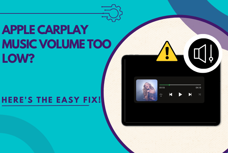 apple carplay music volume too low