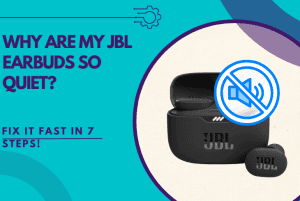 why are my jbl earbuds so quiet