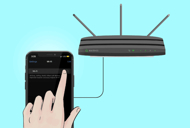 connect android/ios to the wi-fi