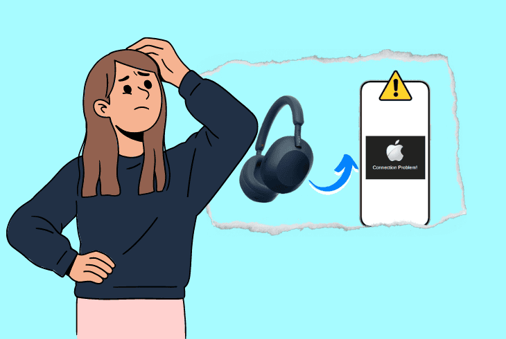 sony wh-1000xm5 won’t connect to iphone