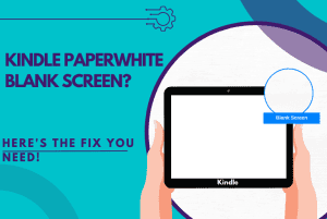 kindle paperwhite blank screen