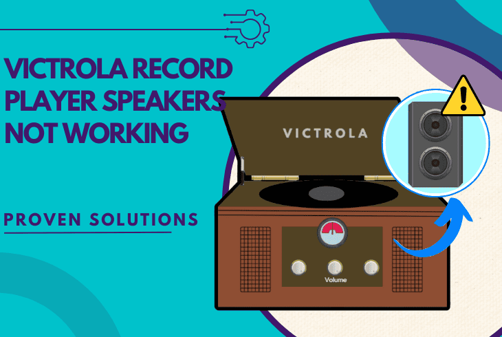 Victrola Record Player Speakers Not Working? (Fix Now!) 1 victrola record player speakers not working