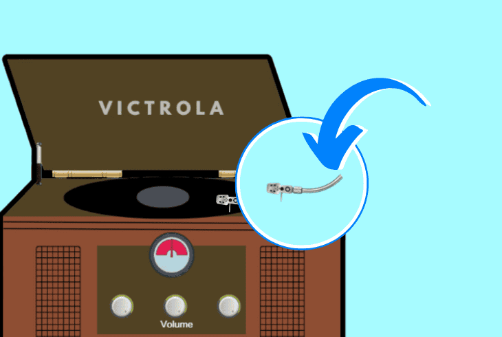align the tonearm’s cartridge