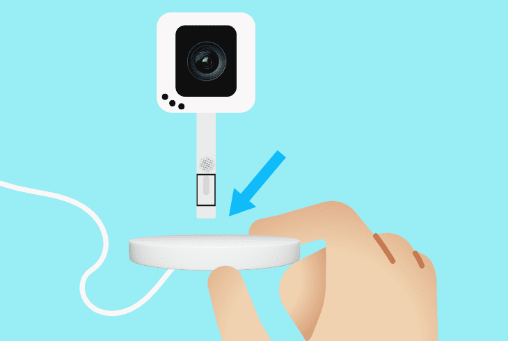 reset the camera’s power supply