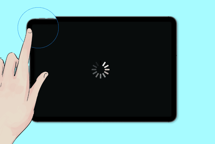 reset infotainment system via a button
