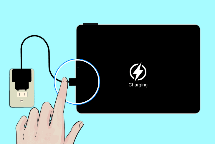 identify charging issues with kindle