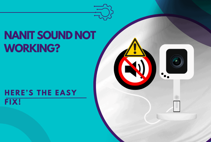 nanit sound not working
