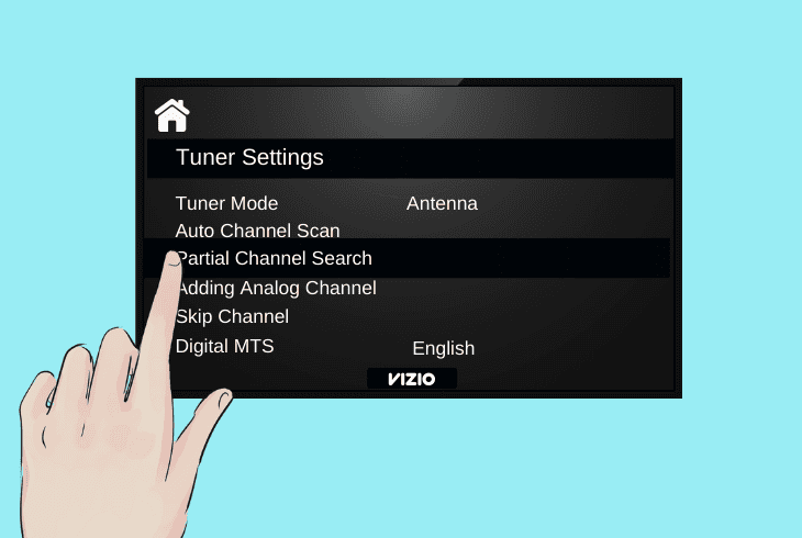 try to perform a “partial channel search”
