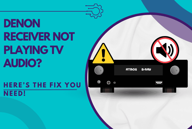 denon receiver not playing tv audio