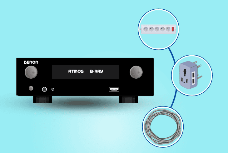 detect power issues with receiver