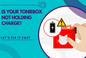 toniebox not holding charge