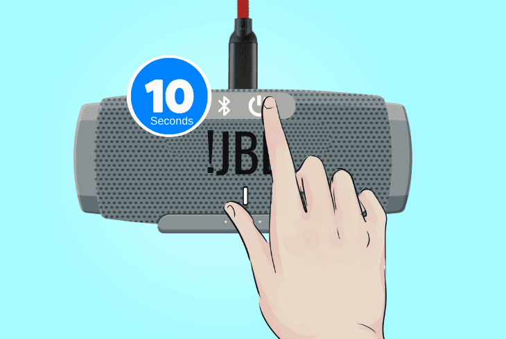 force reboot the jbl charge 5