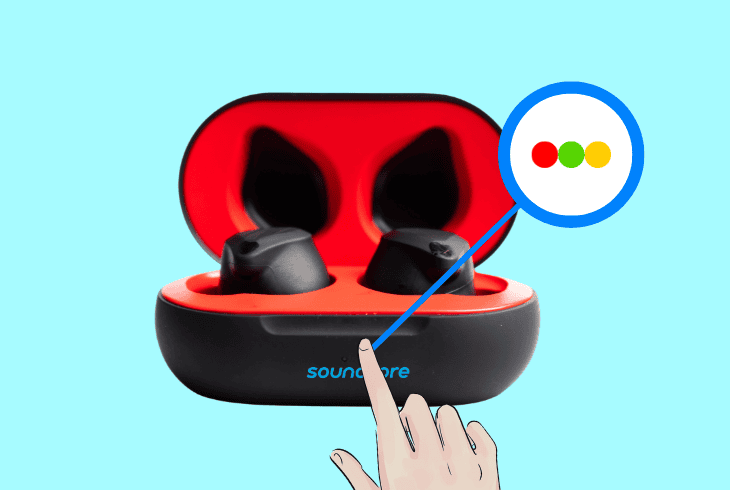 factory reset the soundcore earbuds