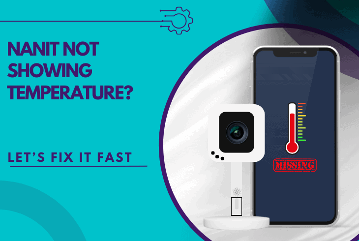 nanit not showing temperature