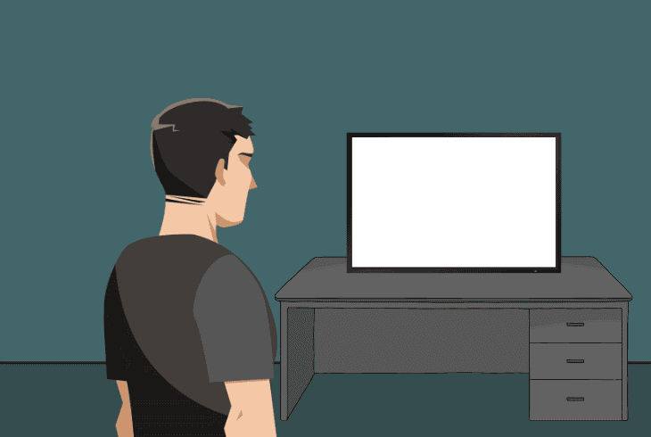 test the backlight of the toshiba tv