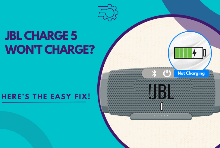 jbl charge 5 won't charge