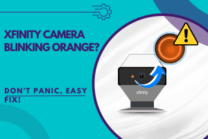 xfinity camera blinking orange