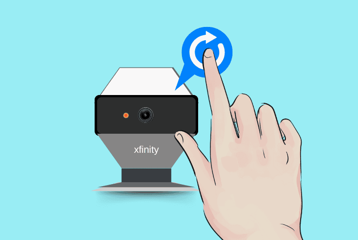 force a factory reset on the camera