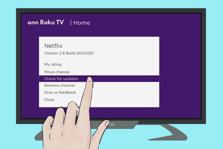 update the problematic roku channel/s