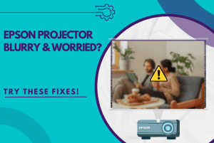 epson projector blurry