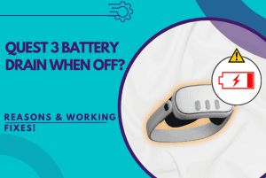 quest 3 battery drain when off