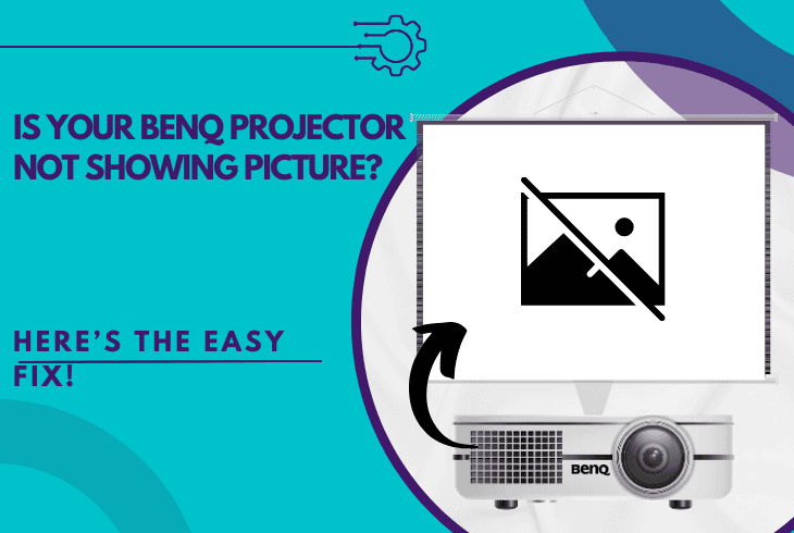 benq projector not showing picture
