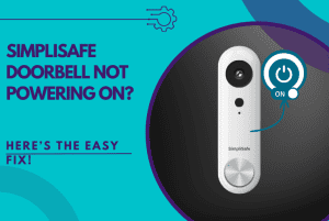 simplisafe doorbell not powering on